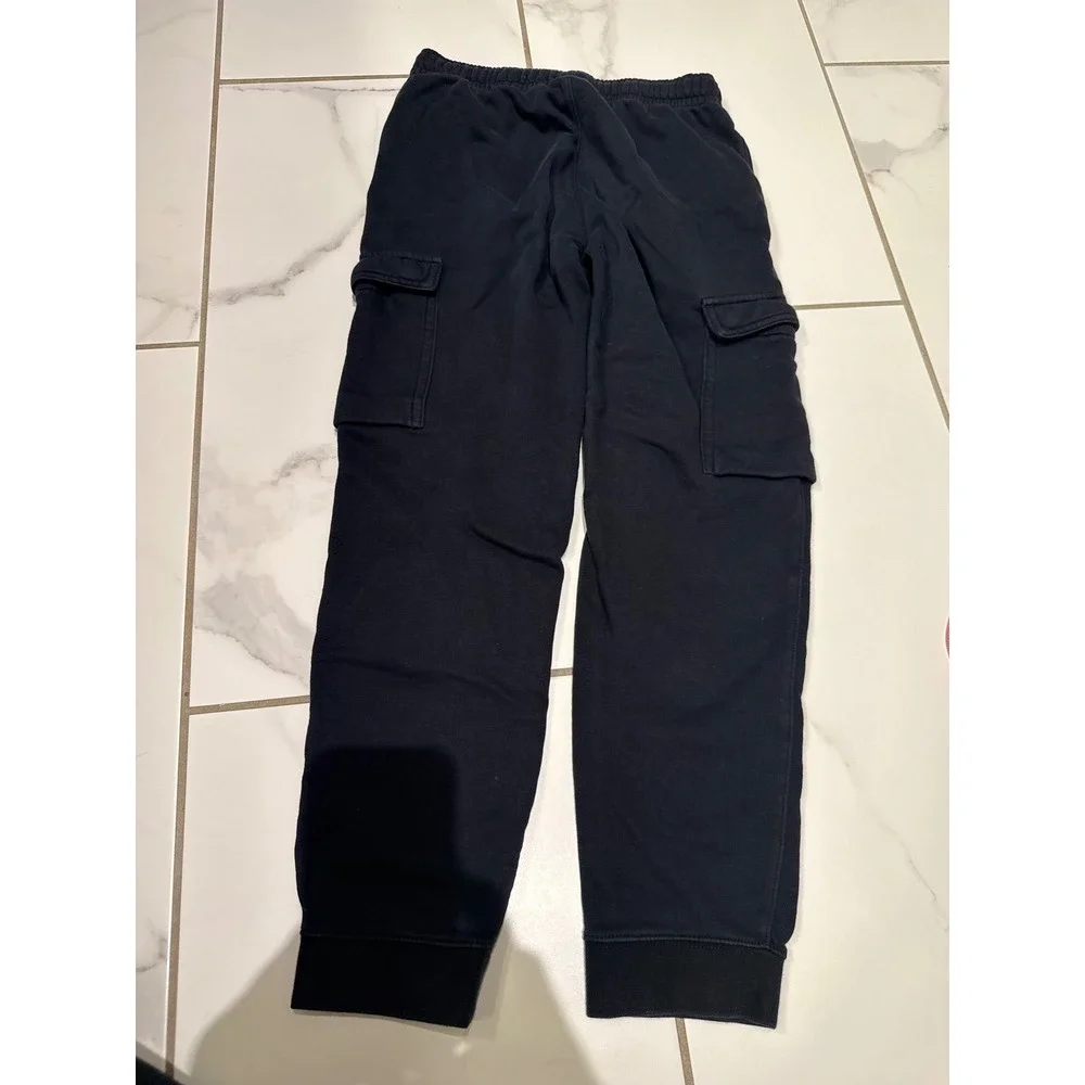Nike Kids Black Cargo Jogger Sweatpants Size Medium M